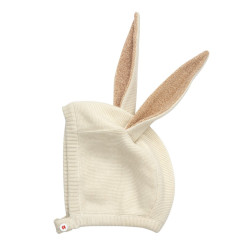 Bonnet oreilles de lapin en coton bio