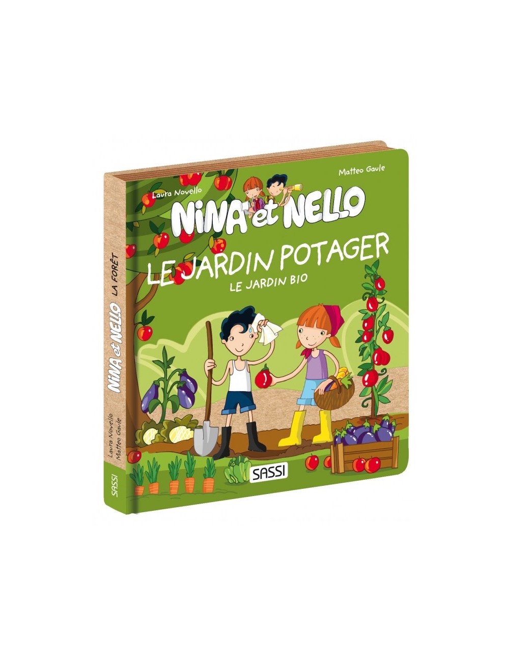 Nina et Nello le jardin potager || L'Ourson Rouge