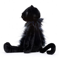 Peluche Chat noir Glamora cat