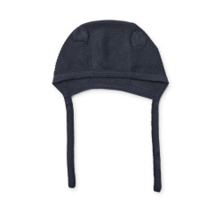 Bonnet béguin Sanne midnight navy