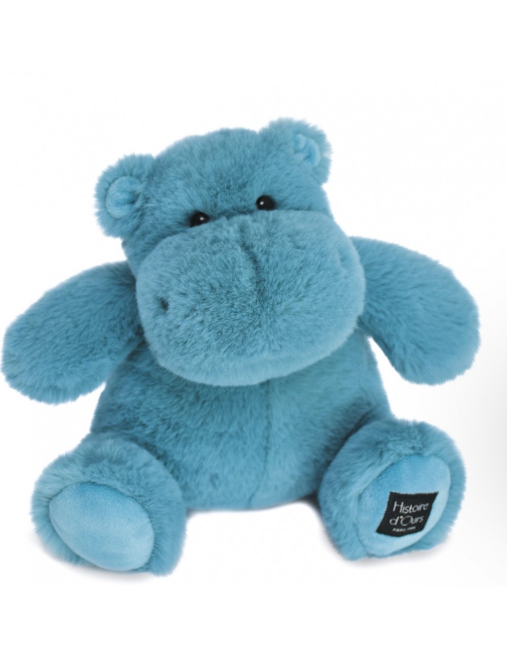 Peluche Hippopotame - Vert émeraude 25 cm HIP'UNITED