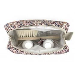 Trousse de toilette Camila waffle grey