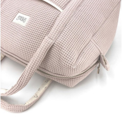 Sac maternité Camila waffle rose