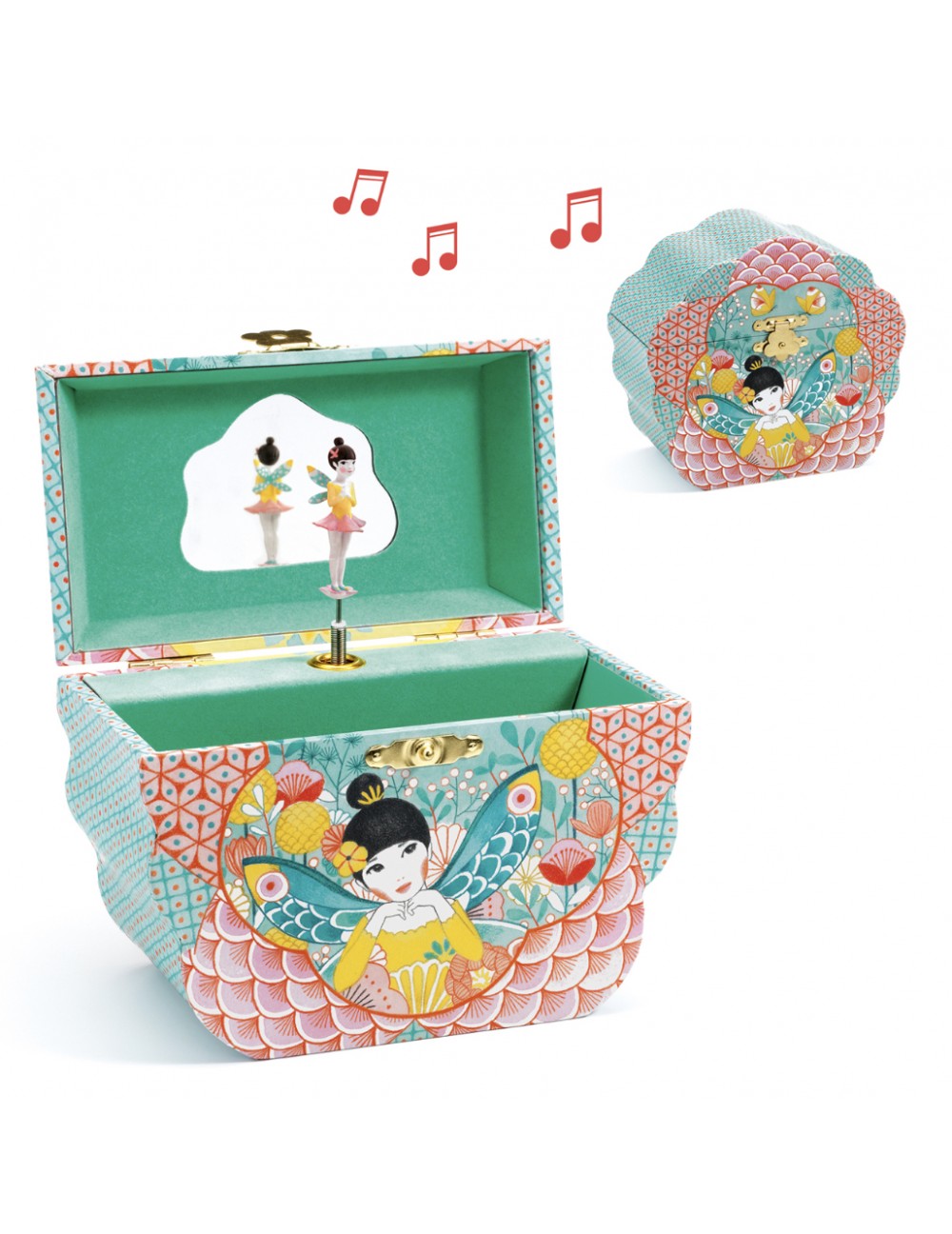 Boîte à bijoux musicale Tinou Shop : Cadeau Fille Djeco sur