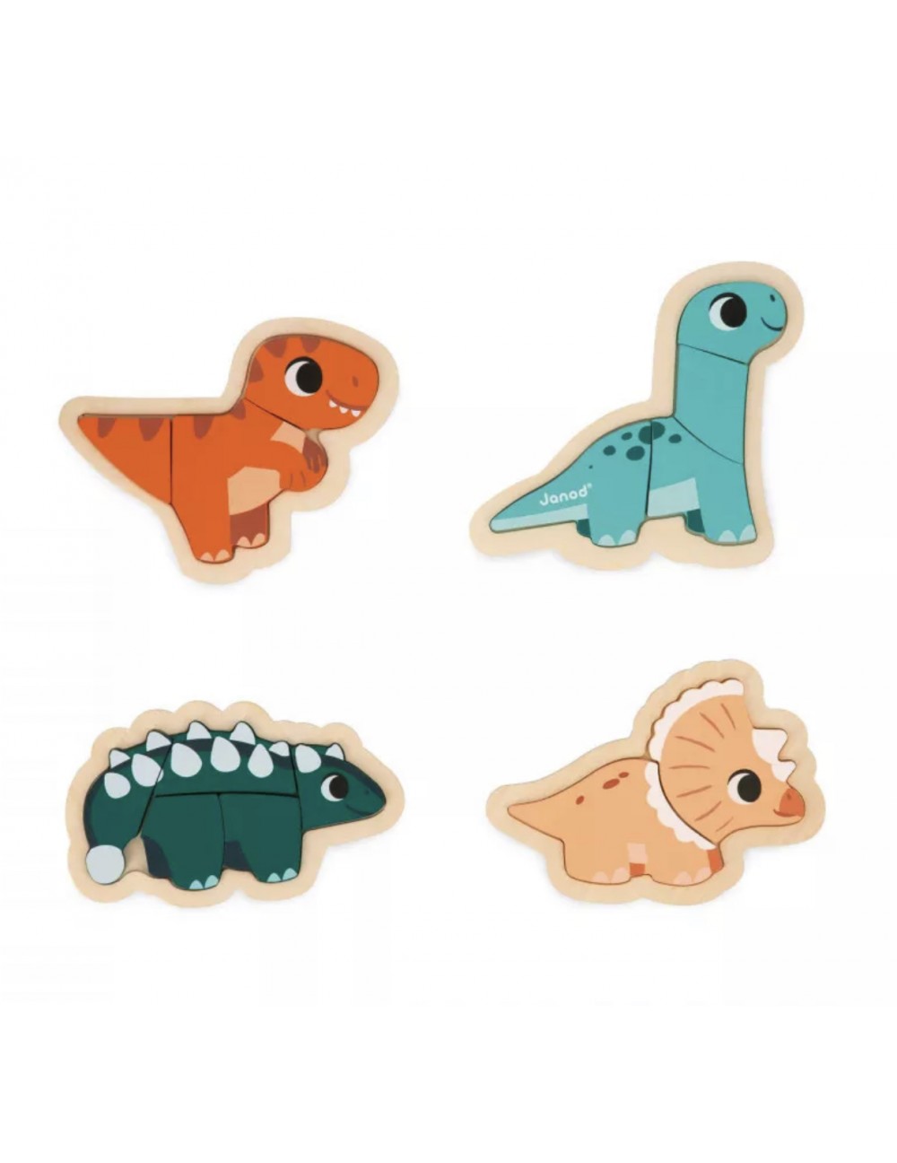 4 Puzzles Evolutifs Dino