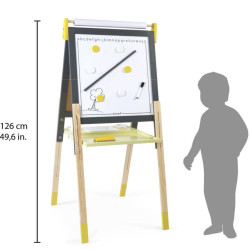 Tableau Réglable gris et Jaune