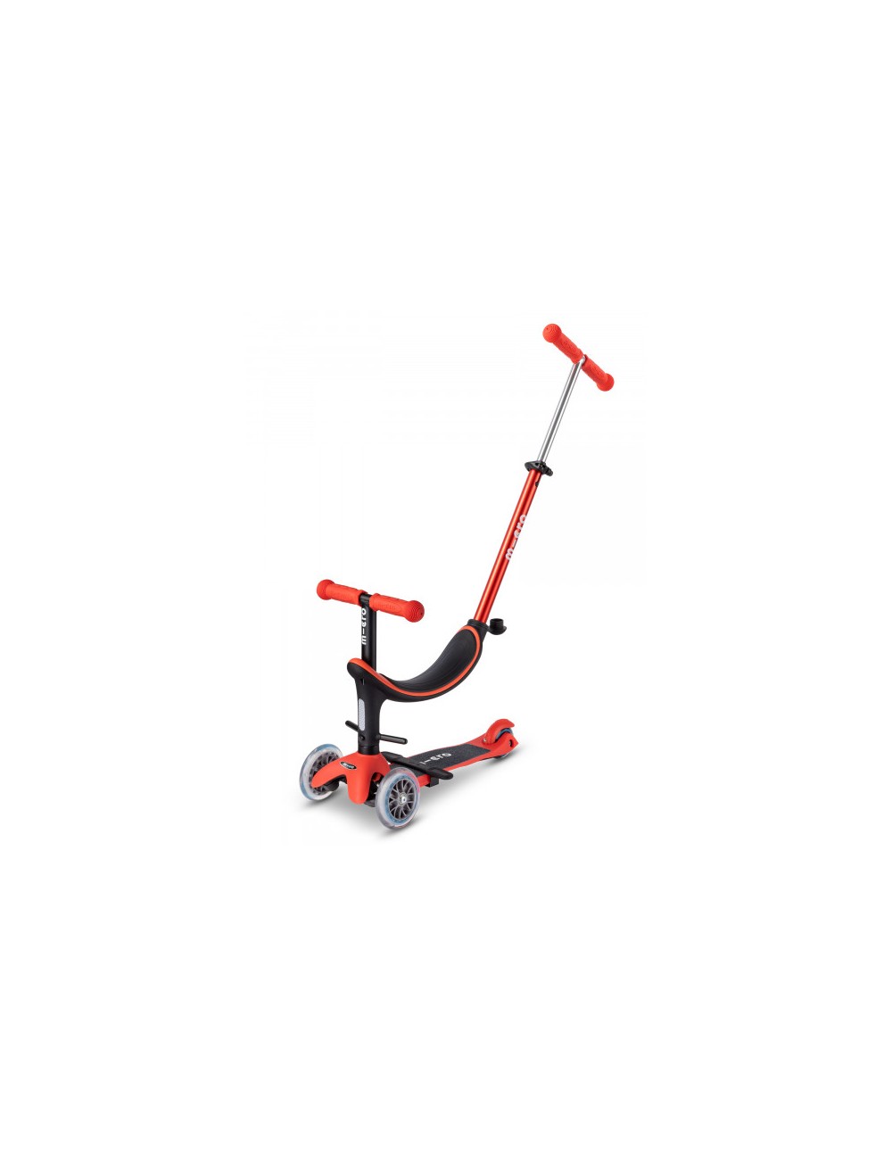 Trottinette enfant Micro Sprite Rouge Automne roues LED - Micro Mobility