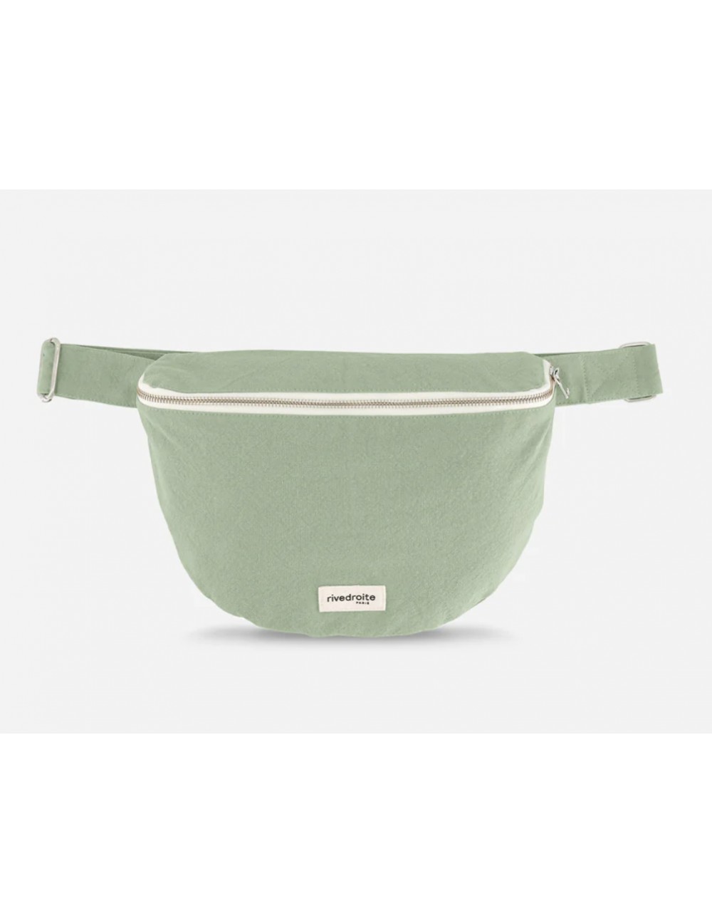 Custine XL the waist bag - Recycled cotton Green rivers of Babylon