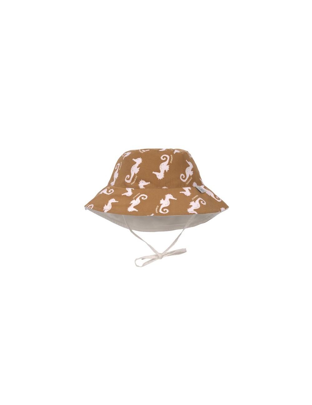 Chapeau anti-UV Hippocampe caramel