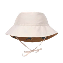 Chapeau anti-UV Baleine caramel