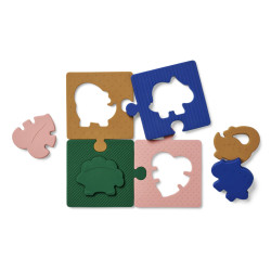 Puzzle bodil silicone dino eden multi mix