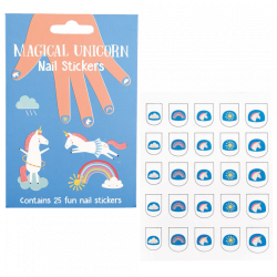 Autocollants Pour Ongles "Magical Unicorn" (paquet De 25)