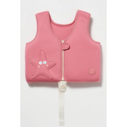 Gilet de natation Océan treasure rose