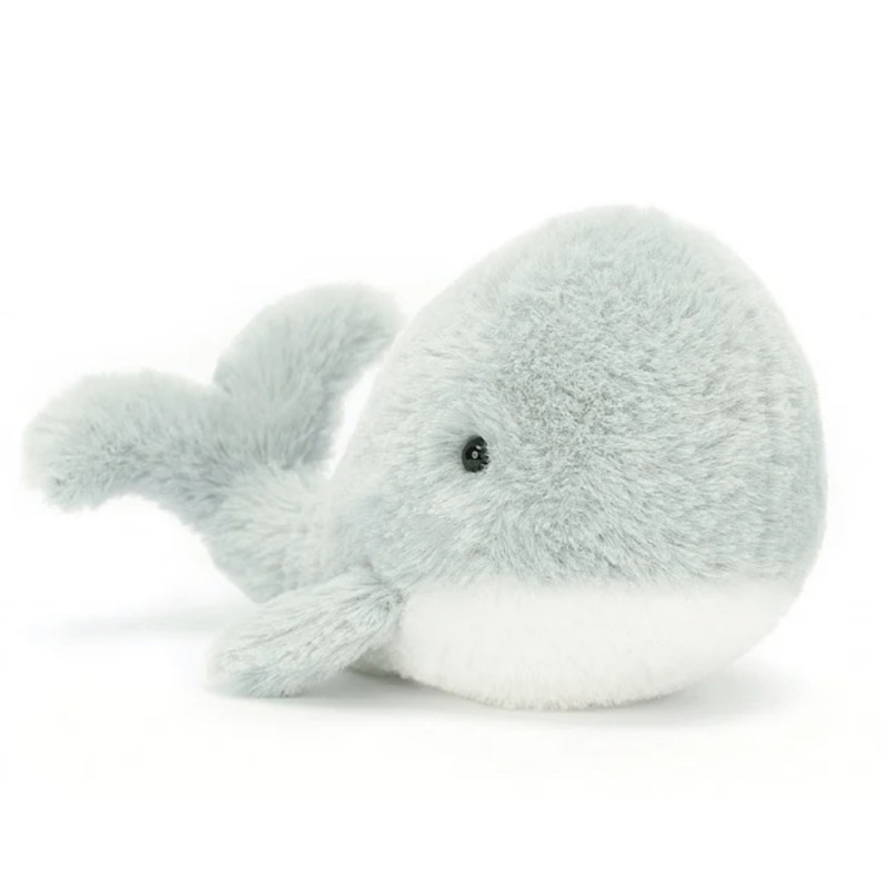 Peluche baleine grise Wavelly