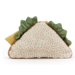 Peluche amuseable sandwich