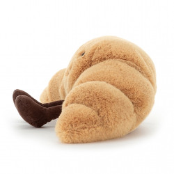 Peluche amuseable croissant