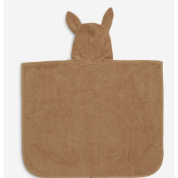 Poncho de Bain Caramel