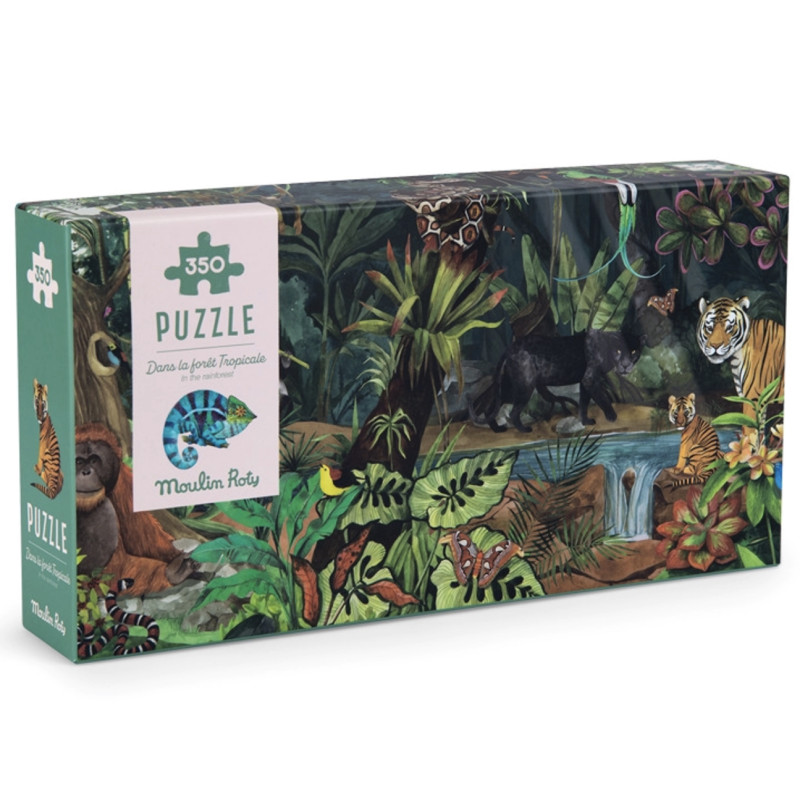 Puzzle Dans la forêt tropicale 350 pièces