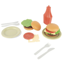 Kit Burger en bioplastique (3 ans et +)