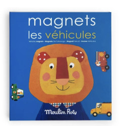 Jeu magnétique Les véhicules Les Popipop