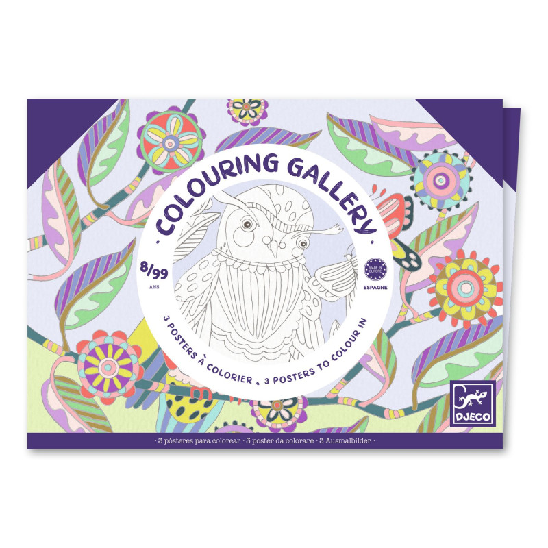 Colouring Gallery Oiseaux