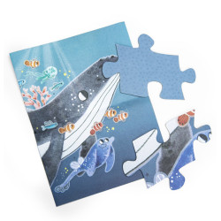 Puzzle géant Les aventures de Paulie - Baleine 36 pièces