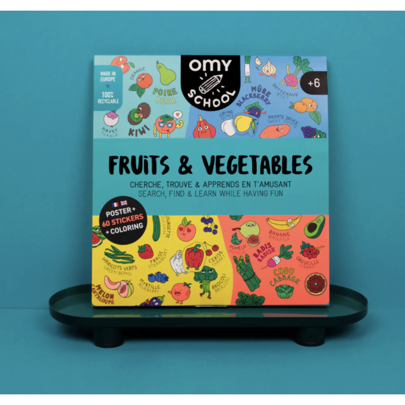 Poster Fruits & Vegetable OMY