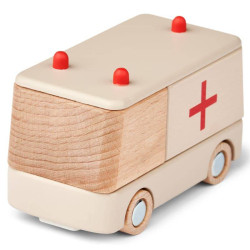 Ambulance en bois - Collection Village