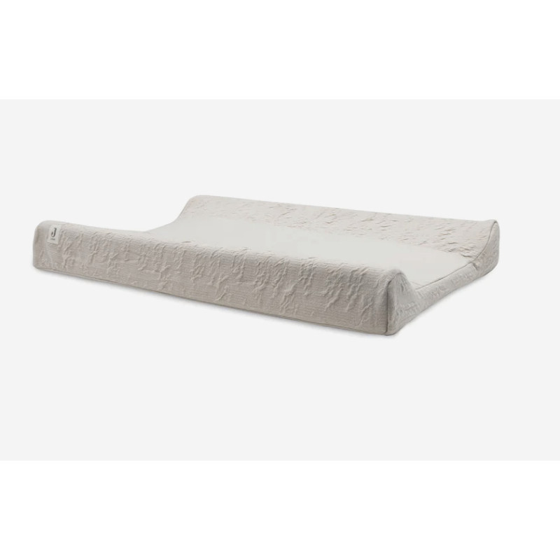 Housse matelas à langer 50 x 70 cm Soft Waves nougat