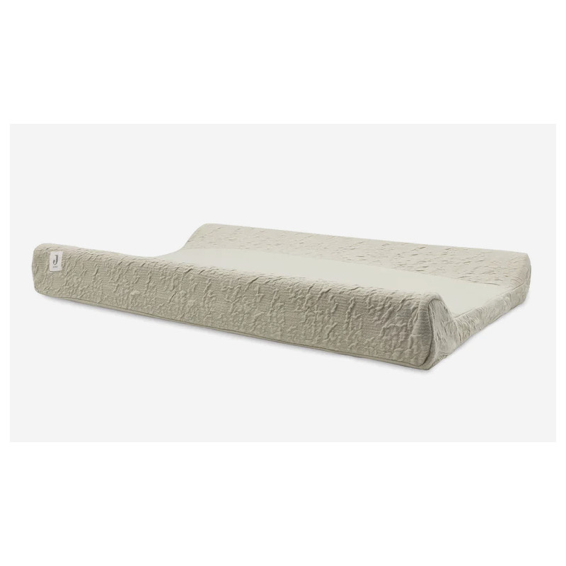 Housse matelas à langer 50 × 70 cm soft Waves olive Green