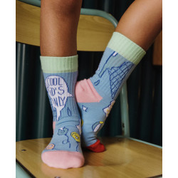 Chaussettes Blue Cream