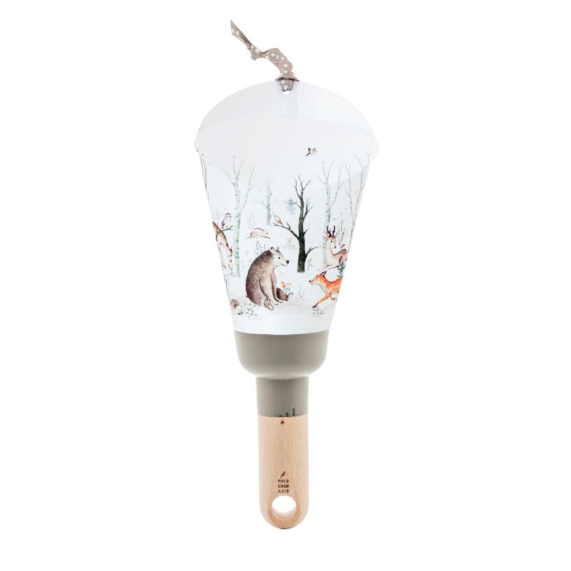 Coffret lampe nomade 5 en 1 Forêt enchantée taupe