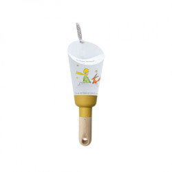 Coffret lampe nomade 5 en 1 Le petit prince et le renard jaune miel