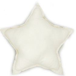 Coussin star Ivory powder