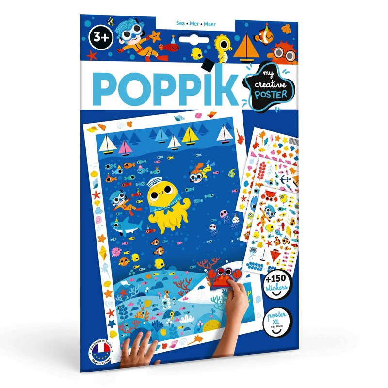 Poster Créatif Poppik - La Mer