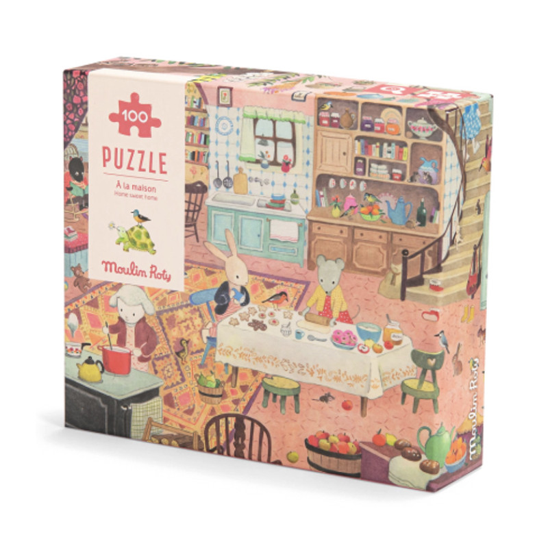 Puzzle la grande famille, 100 pièces