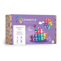 Connetix | 64 Pièces Pastel Starter Pack