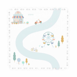 Tapis puzzle Village/terrazo EVA