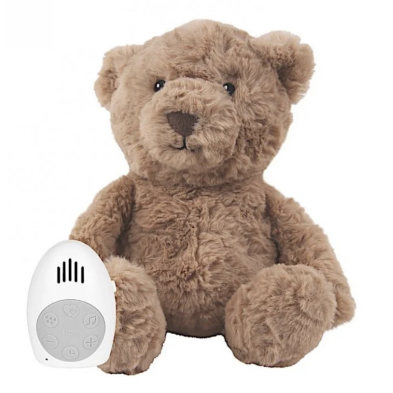 Peluche bruit blanc Lou l'ours marron