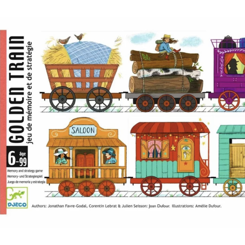 Jeu de cartes Golden train