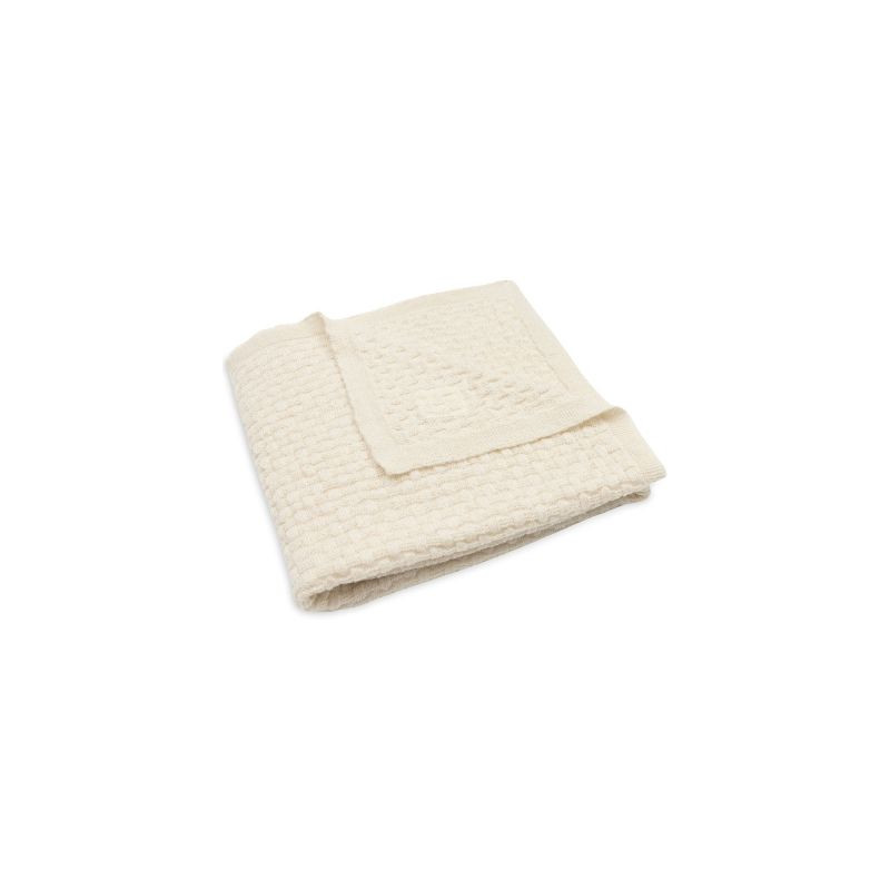 Couverture Berceau 75/100cm Weave knit Oatmeal