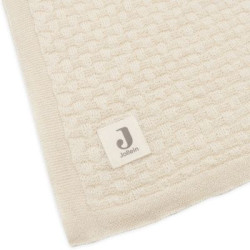 Couverture Berceau 75/100cm Weave knit Oatmeal