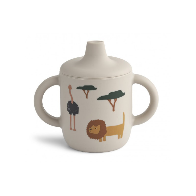 Tasse d’apprentissage Neil Safari Sandy mix