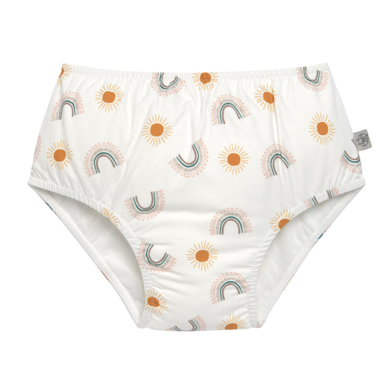 Maillot de bain couche arc-en-ciel nature