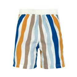 Short de bain vague bleu