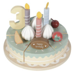 Gâteau d'anniversaire en bois (26...