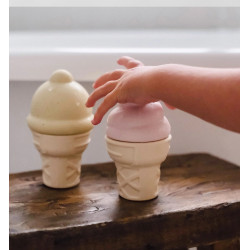 Jouets d'éclaboussures de crème glacée Sorbet aux pommes Multi