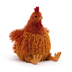 Peluche Poule Cecile chicken