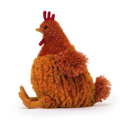 Peluche Poule Cecile chicken