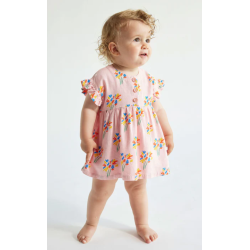 Baby Fireworks all over woven Dress
